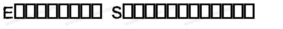 Eusthalia Stamped字体转换